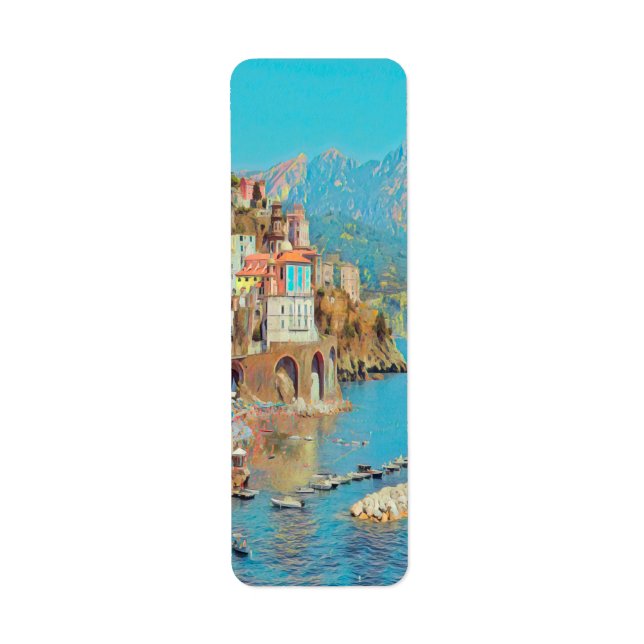 Étiquette ldp ATRANI - Côte d'Amalfi - (Devant)