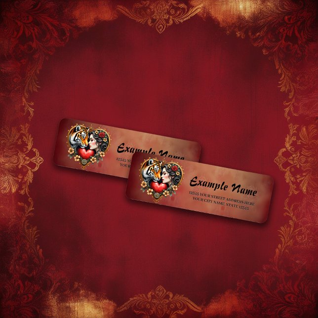 Étiquette Le coeur du désert caché, (Créateur téléchargé)