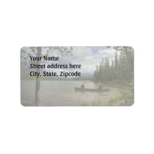 Étiquette Le lac Canoë