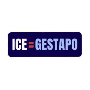 Étiquette Le marketing viral ICE égale Gestapo