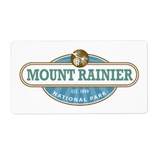 Étiquette Le Parc national du Mont Rainier