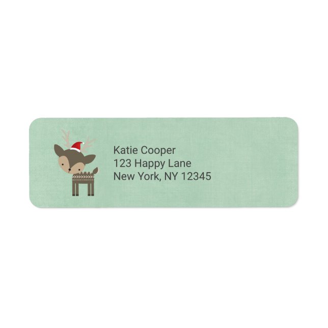 Étiquette Le Père Noël (Devant)