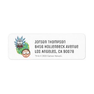 Étiquette Le Portrait de Rick et Morty