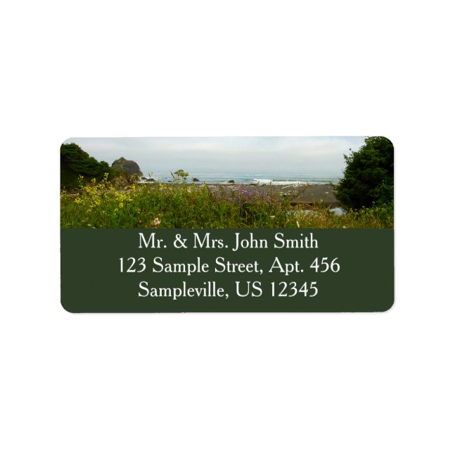 Étiquette Le sentier de la boucle Yurok au parc national Red (Devant)