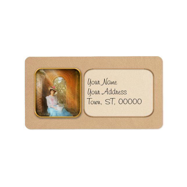 Étiquette Lecture - Mon spot privé (Devant)