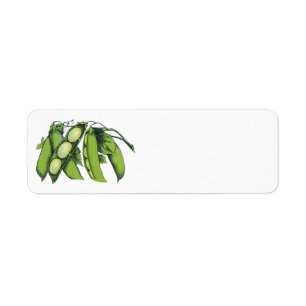 Étiquette Légumes Anciens; Haricots de Lima, Aliments de Fer