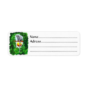 Étiquette Lémur de Madagascar