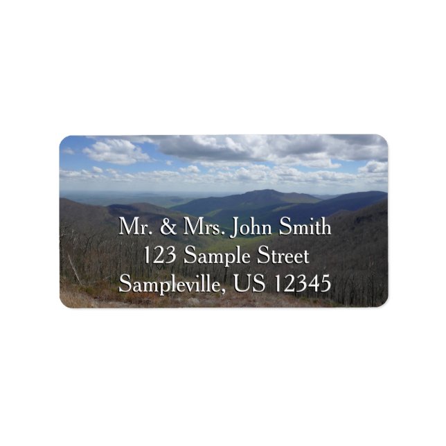 Étiquette Les Appalaches au printemps (Devant)