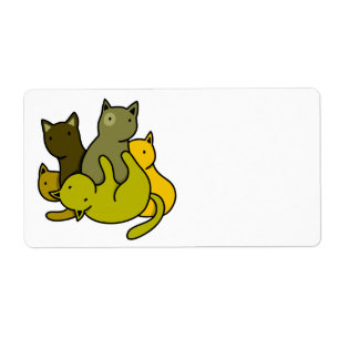 Étiquette Les chatons d'olive