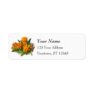 Étiquette Les fleurs de légumineuses d'Orange