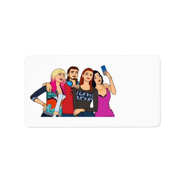 Étiquette Les Sims 4 (Devant)