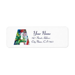 ÉTIQUETTE LETTRE DE NOËL / PÈRE NOËL AVEC ARBRE DE NOËL