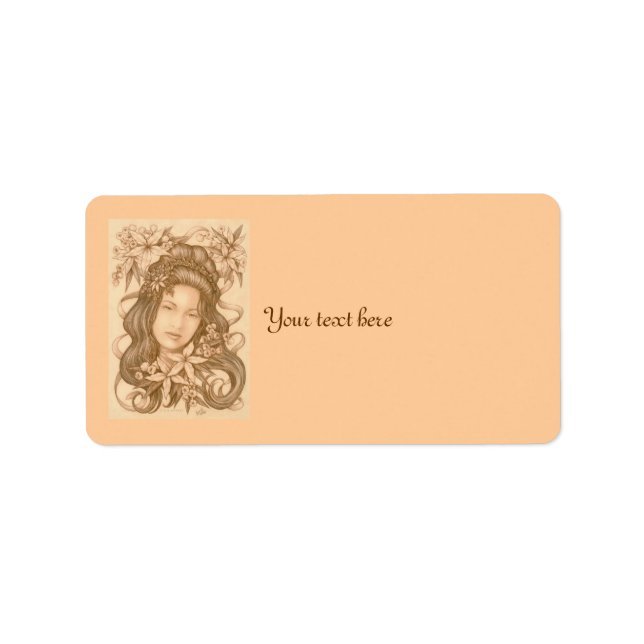 Étiquette Lianna (Devant)