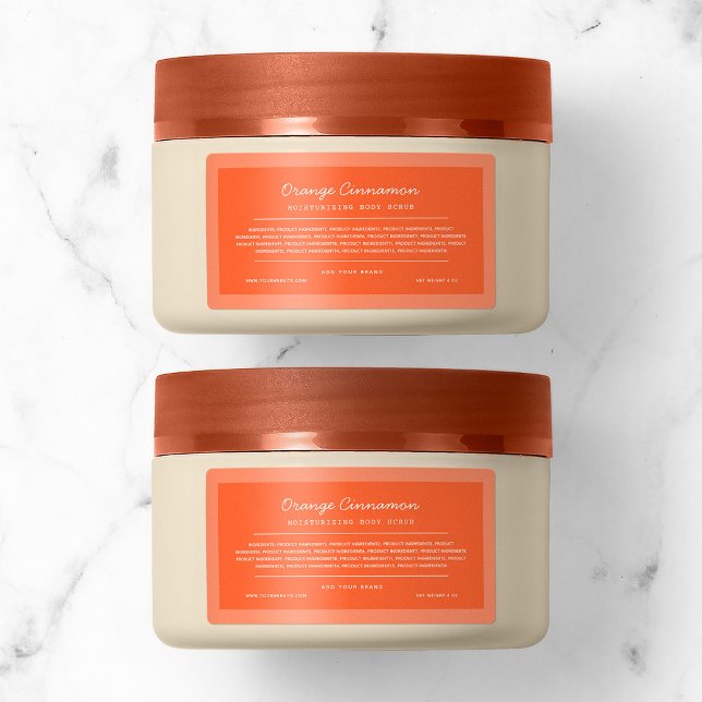 Étiquette Lignes de script couleur personnalisées Ingrédient (Créateur téléchargé)