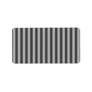 Étiquette Lignes verticales grises foncées et claires Rayure