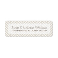 Linge Beige Herringbone Chevron Mariage moderne