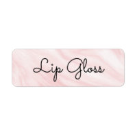 Étiquette Lipgloss