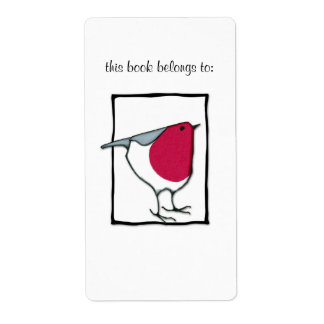 Étiquette Little Robin Boplate