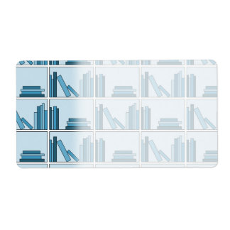 Étiquette Livres bleus sur Shelf.