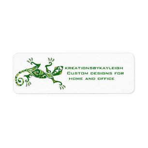 Étiquette Lizard Tattoo