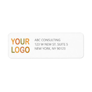 Étiquette LOGO de marque professionnelle personnal