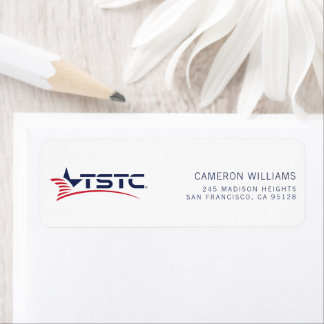 Étiquette Logo du Texas State Technical College