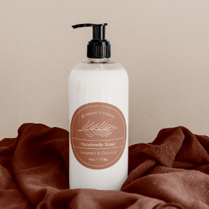 Étiquette Logo en terre cuite