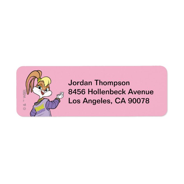 Étiquette Lola TUNE SQUAD™ Varsity Heart (Devant)