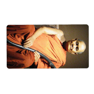 Étiquette Luang Poo Cha Subhaddho ... Moine bouddhiste