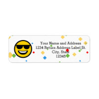 Lunettes de soleil cool Emoji