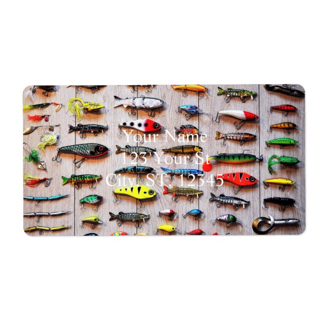Étiquette Lures de pêche classique Thunder_Cove (Devant)