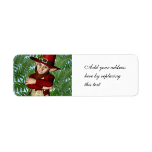 Étiquette Lutrin de lutin shamrock Art folklorique irlandais