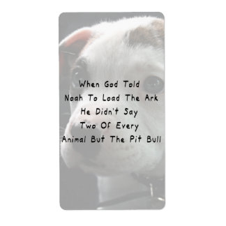 Étiquette Mais Le Pit Bull