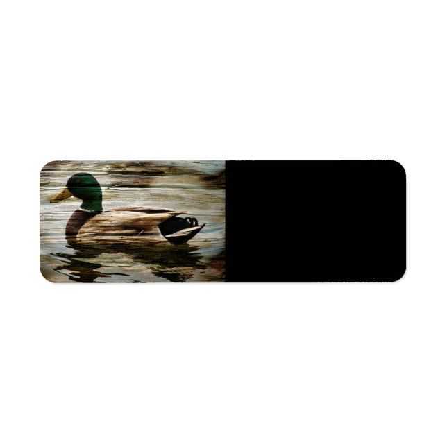 Étiquette Mallard Duck (Devant)