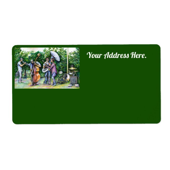 Étiquette Mama Never Warned Me About Tuba Players (Devant)