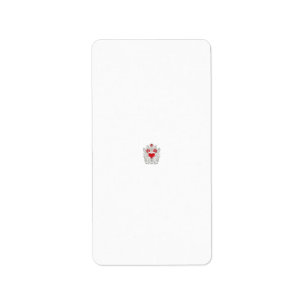 Étiquette Mandala papillon floral   Design d'art Boho pourpr