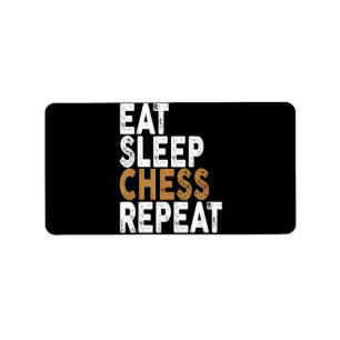 Étiquette manger sommeil échecs répétition échecs