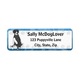 Étiquette Mantle Great Dane