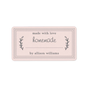 Étiquette Marchandises Rustiques Maison Cuisine Jam Canning 