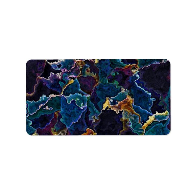 Étiquette Marche à huile (Devant)