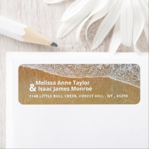Étiquette Mariage de Sandy Beach