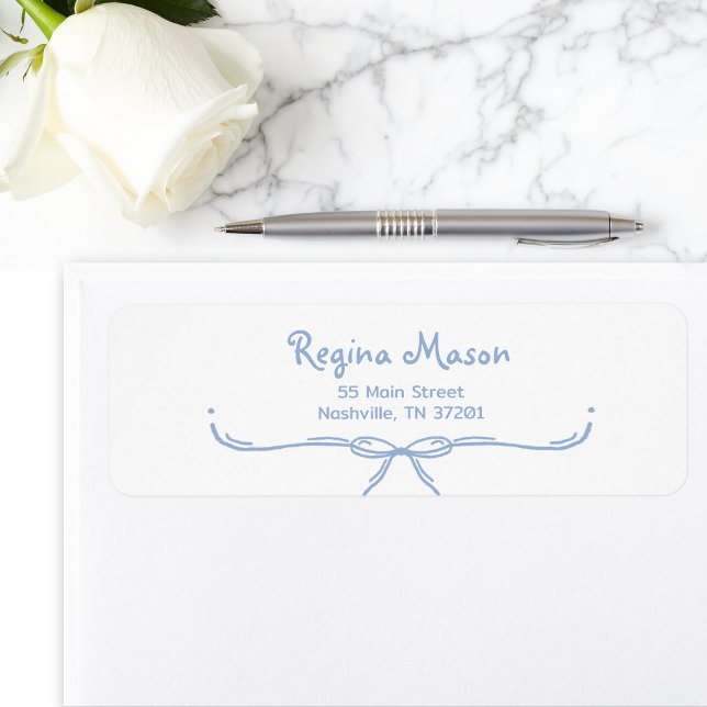 Étiquette Mariage Doodle Amusant et Original (Créateur téléchargé)