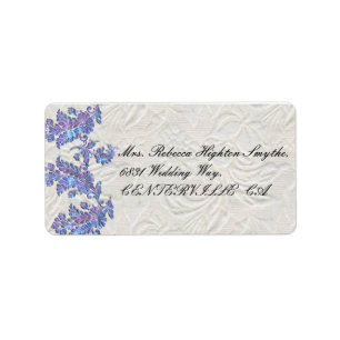 Étiquette Mariage Feuille de lavande bijoux