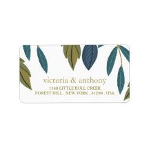 Mariage floral feuille rustique