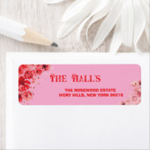Mariage Floral Rose Romantique