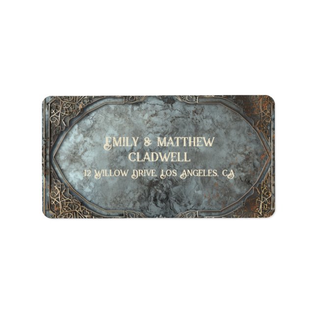 Étiquette Mariage Imaginaire Dwarven Splendor (Devant)