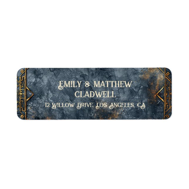 Étiquette Mariage Imaginaire Dwarven Splendor (Devant)