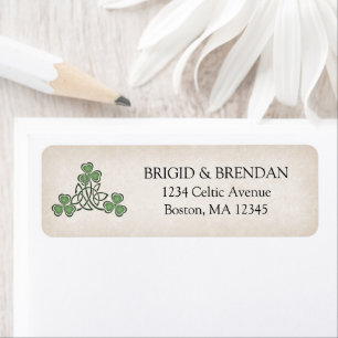 Étiquette Mariage irlandais de la Saint-Patrick