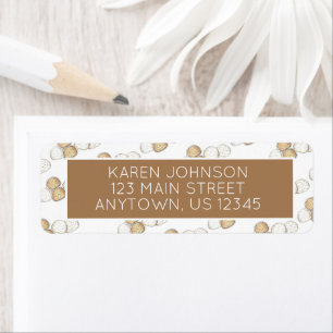 Étiquette Mariage mexicain italien Cookies Boules de neige b