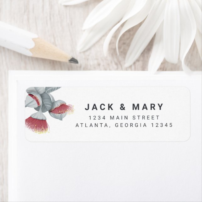 Étiquette Mariage minimaliste (En situation)